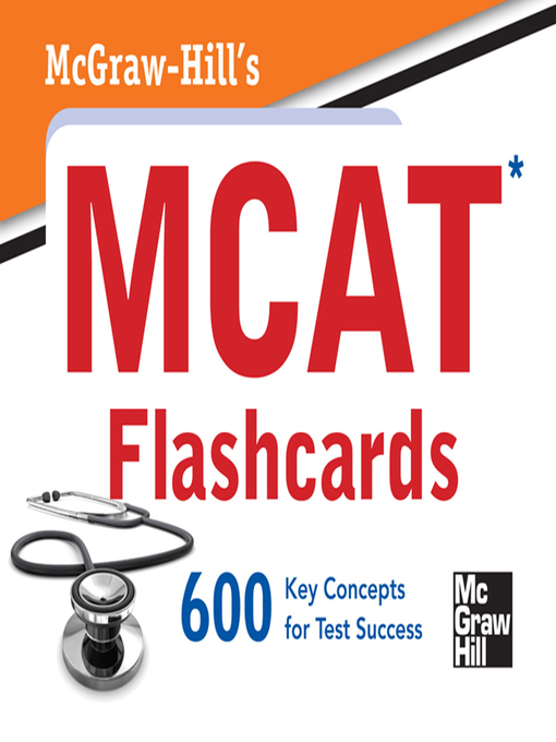 Title details for McGraw-Hill's MCAT Flashcards by George J. Hademenos - Wait list